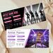 DIY Concert Ticket Template | Editable Printable Event Ticket for Birthdays & Anniversaries